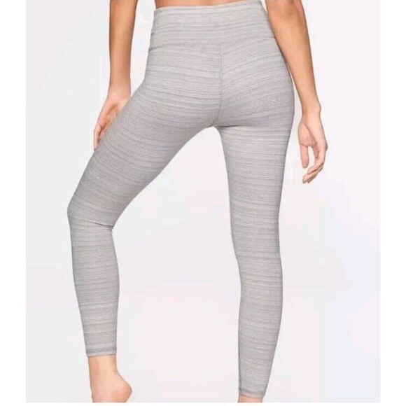 Athleta High Rise Jacquard Chaturanga 7/8 Tight Size XS - Picture 3 of 12